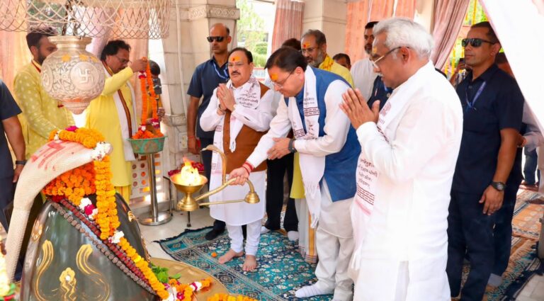 सनातन संस्कृति त्याग और परमार्थ की प्रेरणा देती है : मुख्यमंत्री धामी