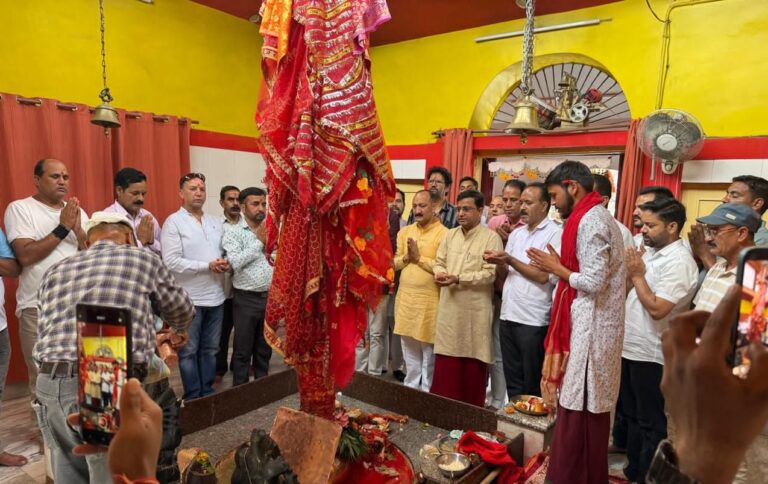 मुख्यमंत्री धामी के पांच वर्ष पूरे होने पर उत्तरकाशी में विशेष पूजा-अर्चना, श्री काशी विश्वनाथ मंदिर में हुआ रुद्राभिषेक